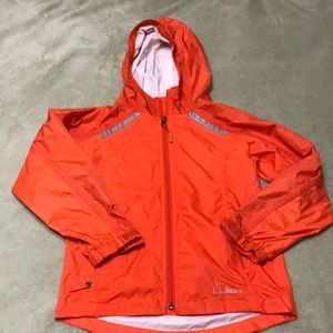 LL Bean rain jacket, size 5/6